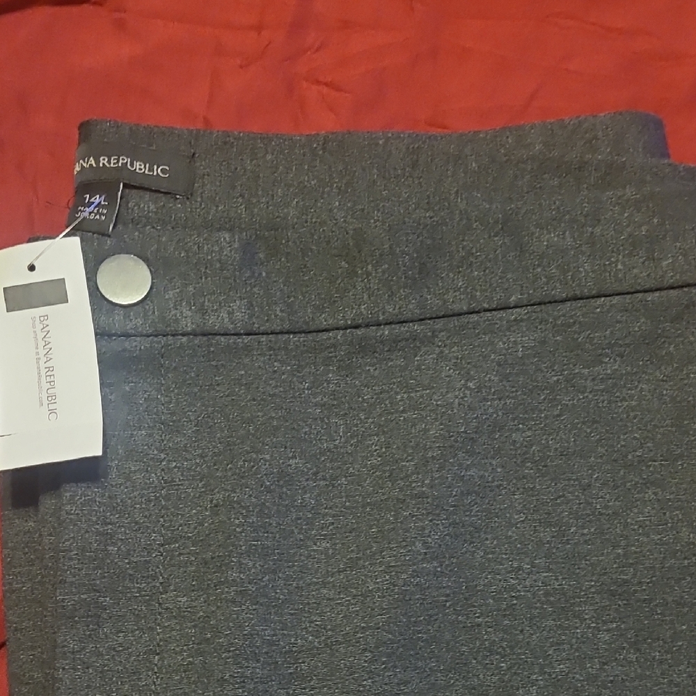 Banana Republic Charcoal Trousers